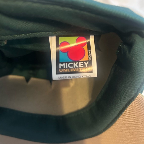 Vintage Disney Mickey Unlimited Panel Hat Stretch Fit 90s Never Worn - Picture 4 of 6